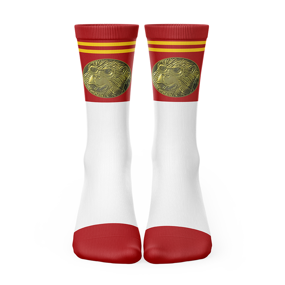 Red Ranger Ninjetti Power Rangers Socks