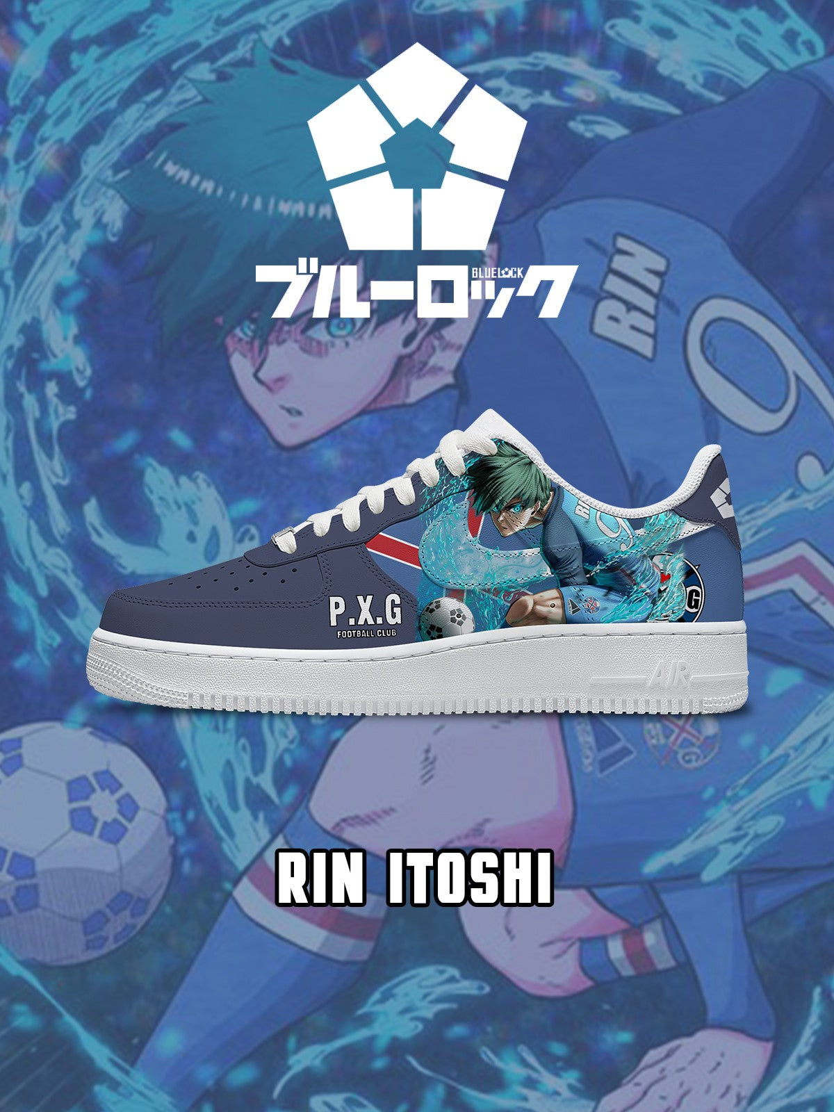 Rin Itoshi V.4 Custom Sneakers
