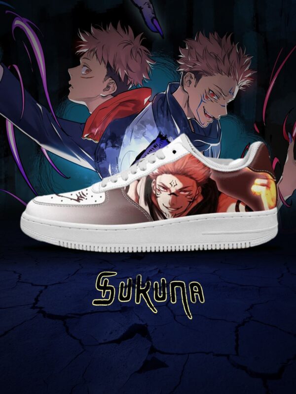 Alternative view of Ryomen Sukuna No.2 Custom Sneakers