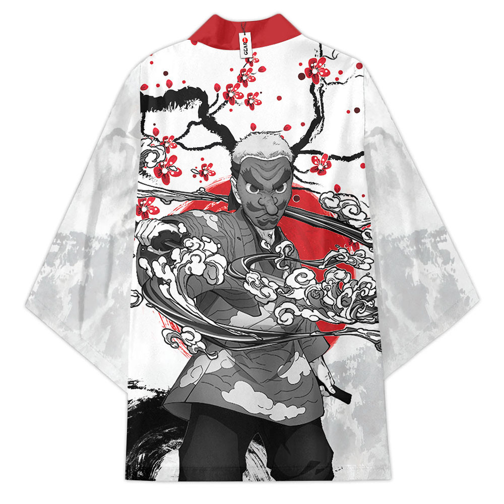 Alternative view of Sakonji Urokodaki Anime Kimono