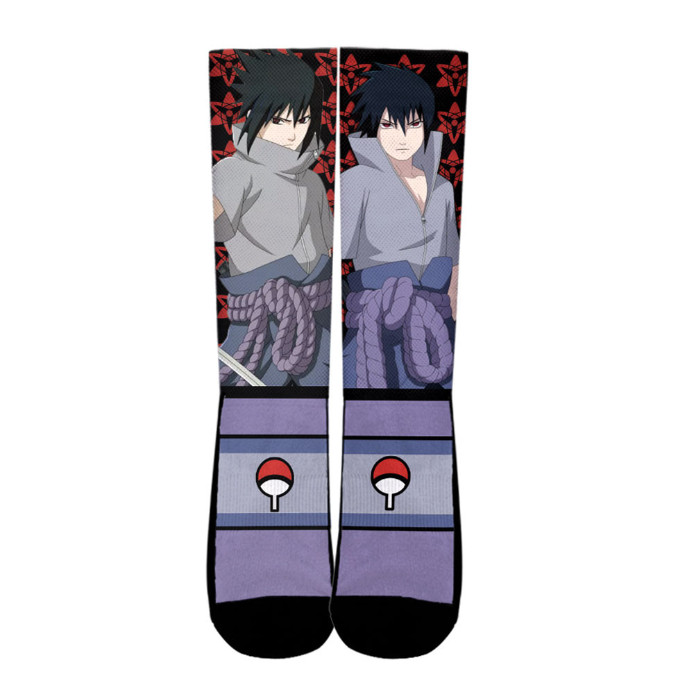 Sasuke Uchiha Socks Custom Anime Socks