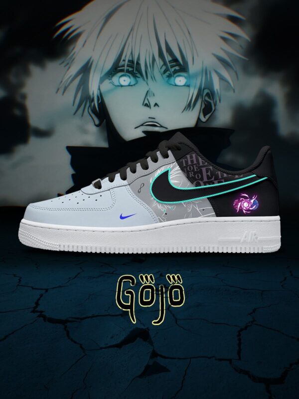 Alternative view of Satoru Gojo No.2 Custom Sneakers