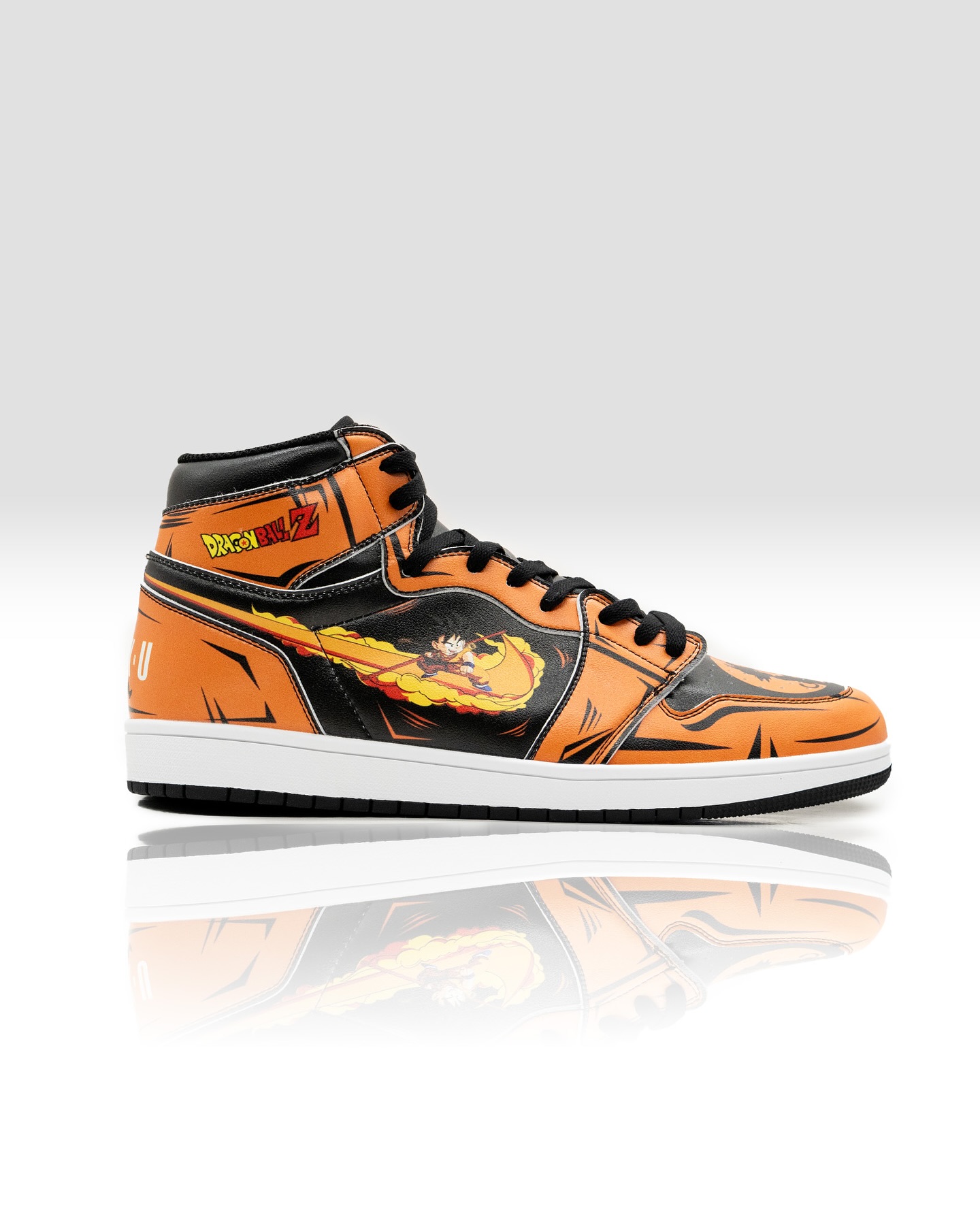 Alternative view of Son Goku V.2 High-Top Custom Sneakers