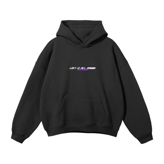 Alternative view of Sorcerer Killer Y2K Streetwear Hoodie Black