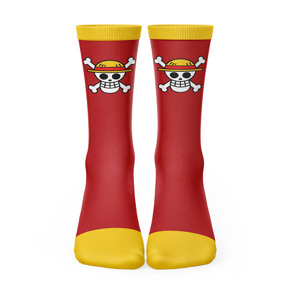 Straw Hats Luffy One Piece Pirates Socks
