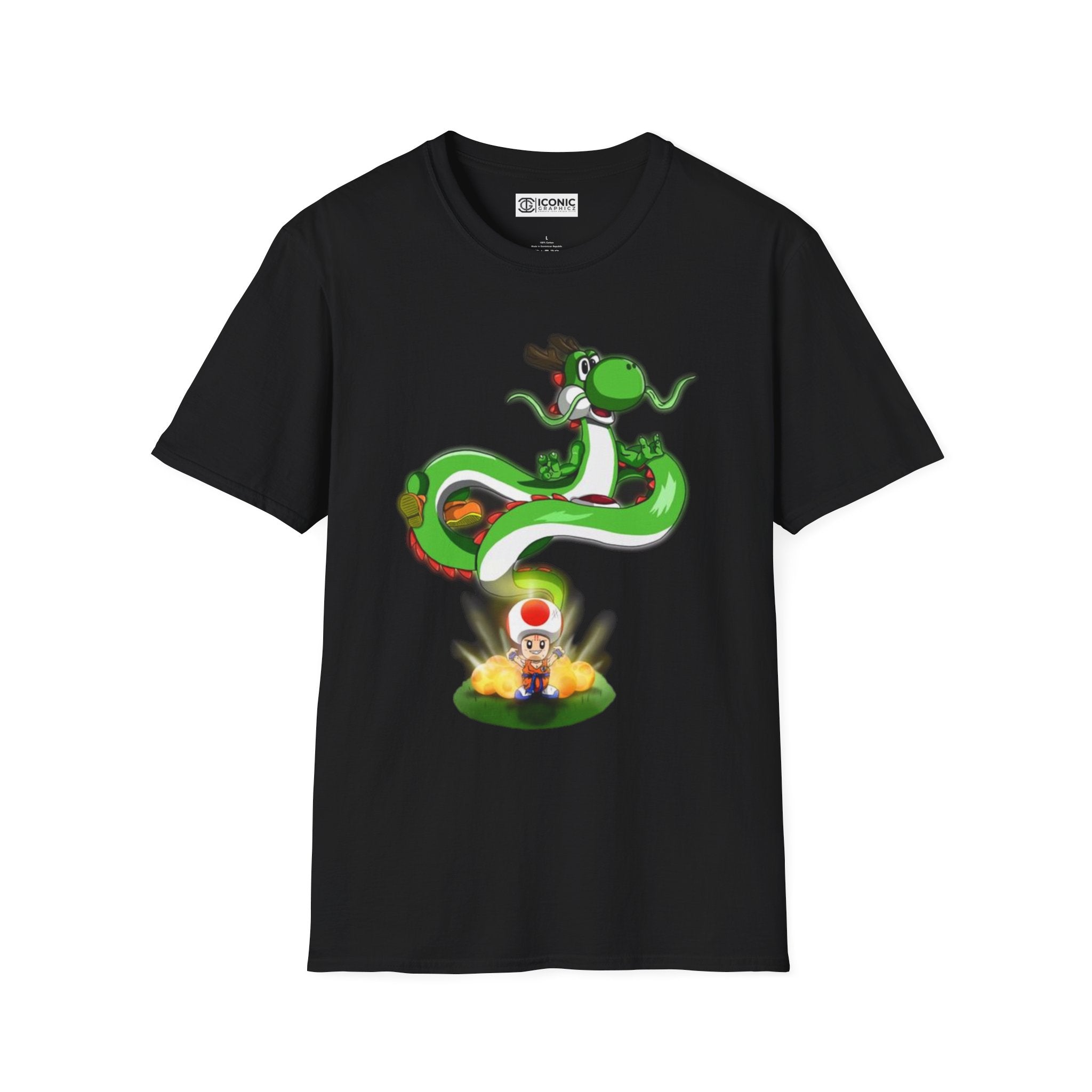Supermario And Dragonball Parody T-Shirt