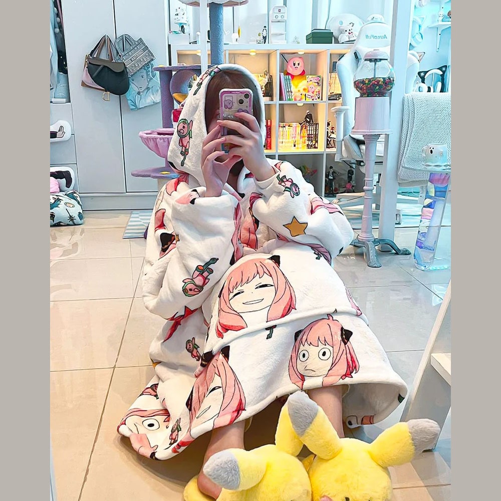 Sxf-Kawaii Blanket Hoodie