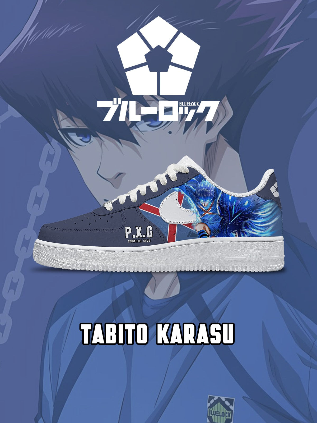 Tabito Karasu V.4 Custom Sneakers