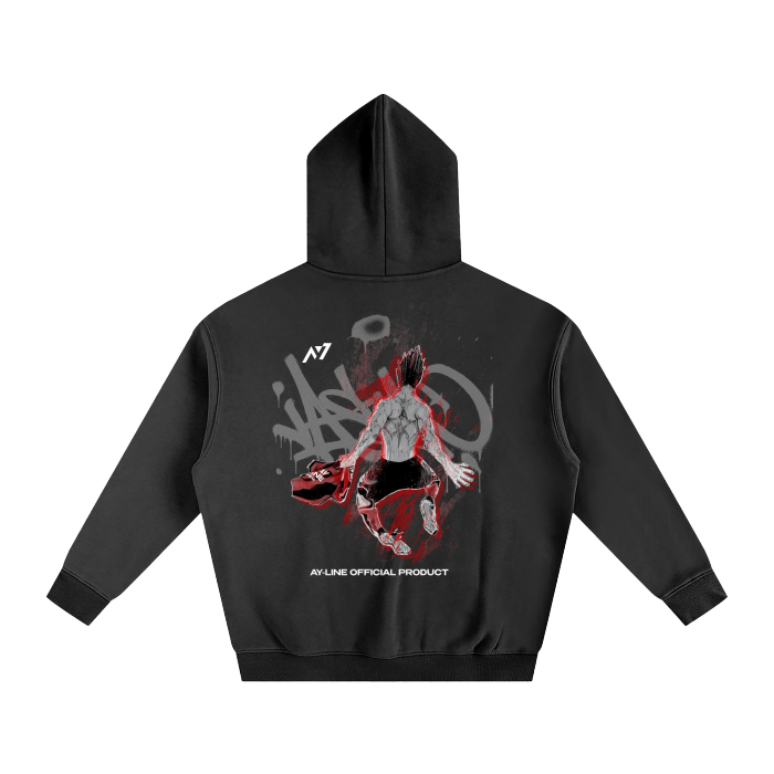 Talent Eater Streetwear Hoodie Black