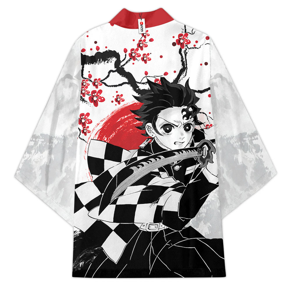 Alternative view of Tanjiro Anime Kimono Demon Slayer