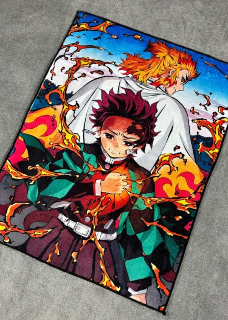 Alternative view of Tanjiro & Rengoku