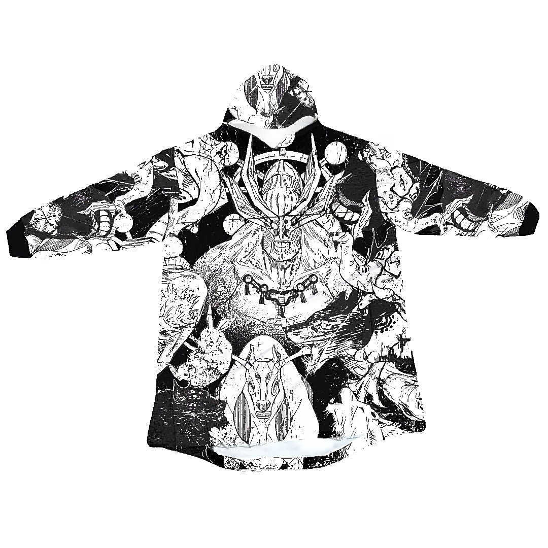 Ten Shadows Hoodie Blanket