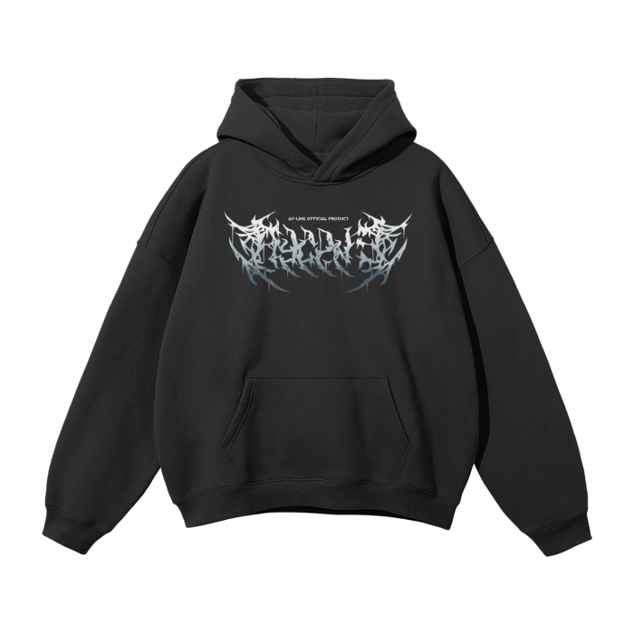 Alternative view of The Honored One Metal Streetwear Hoodie