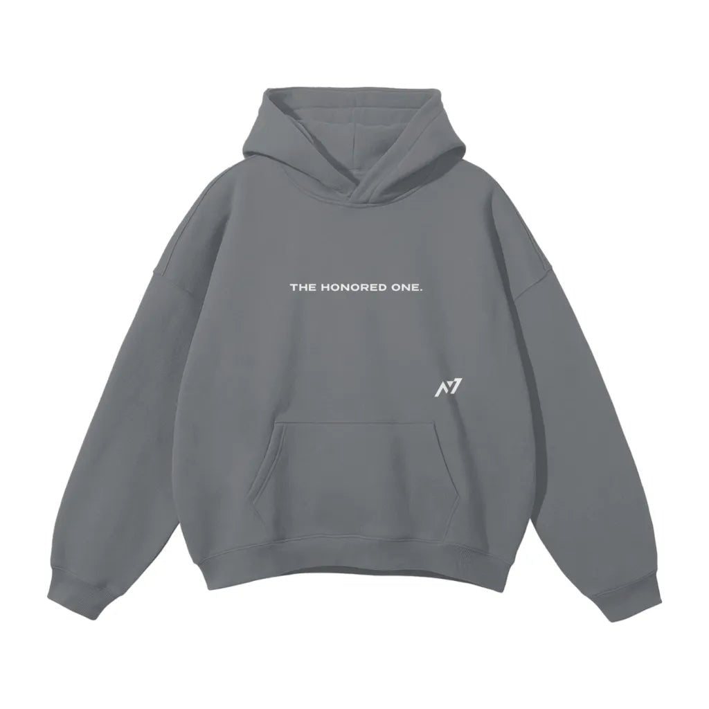 Alternative view of The Honored One Streetwear Hoodie