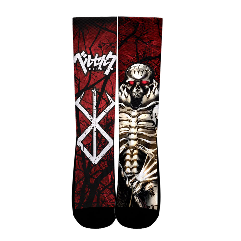 The Skull Knight Socks Berserk Custom Anime Socks