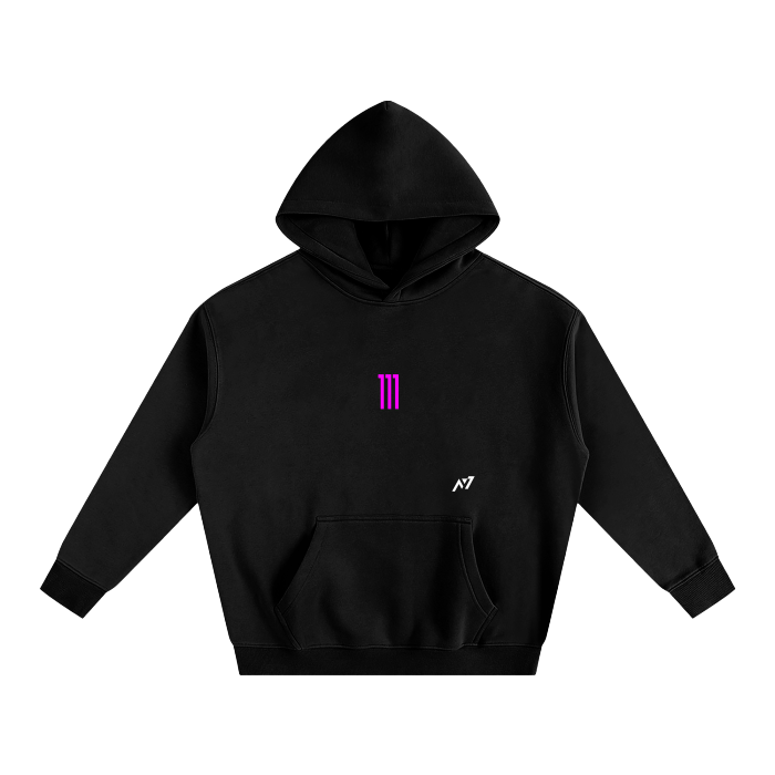 Alternative view of The Unpredictable One Streetwear Hoodie Black