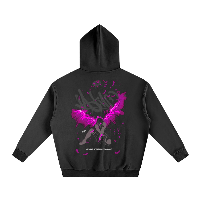 The Unpredictable One Streetwear Hoodie Black
