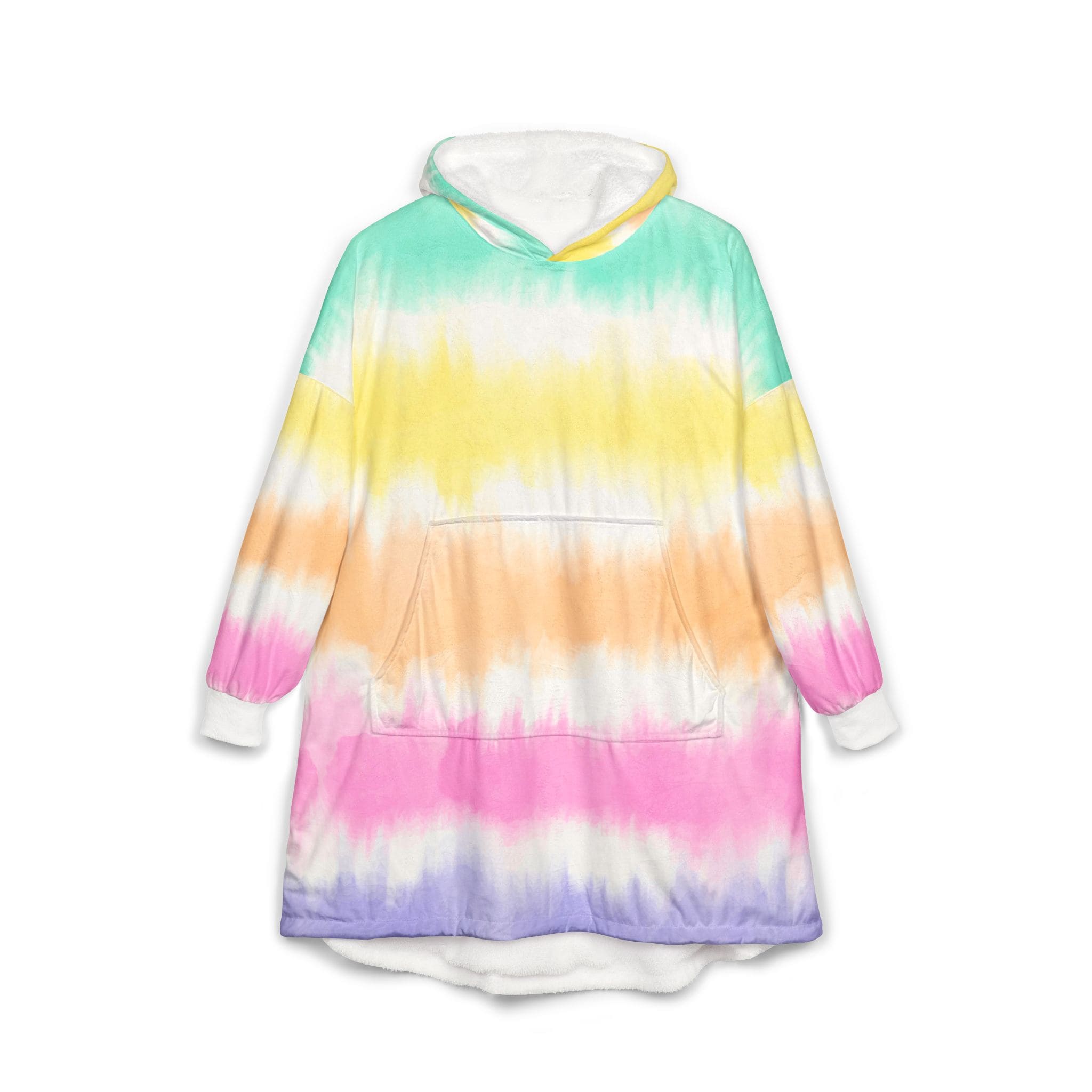 Tie Dye Oversized Blanket Hoodie