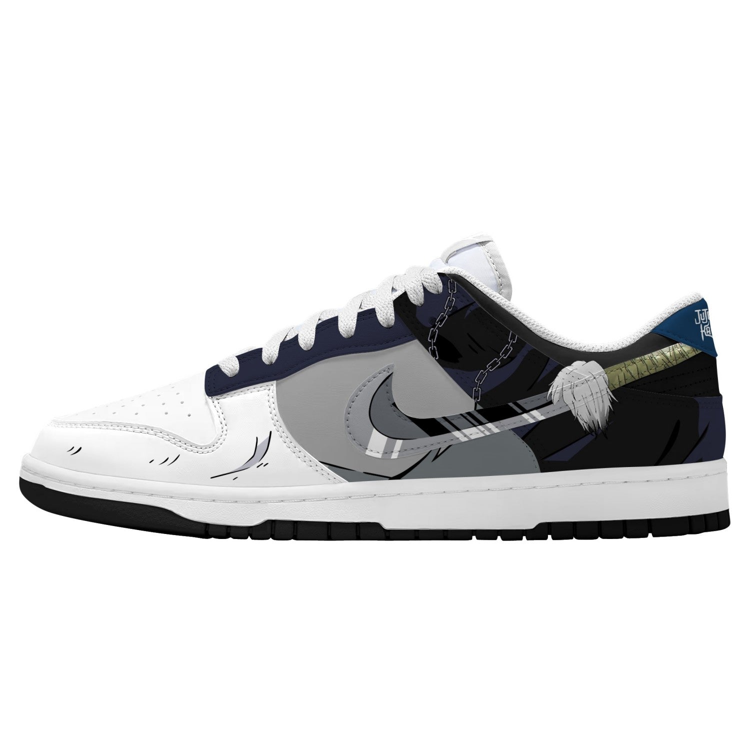 Alternative view of Toji Fushiguro V.2 Custom Court-Low Sneakers