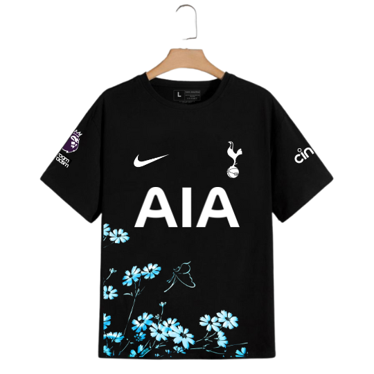 Tottenham Hotspur Floral Custom Cotton Jersey