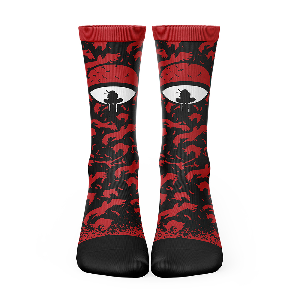 Uchiha Symbol Itachi Naruto Socks