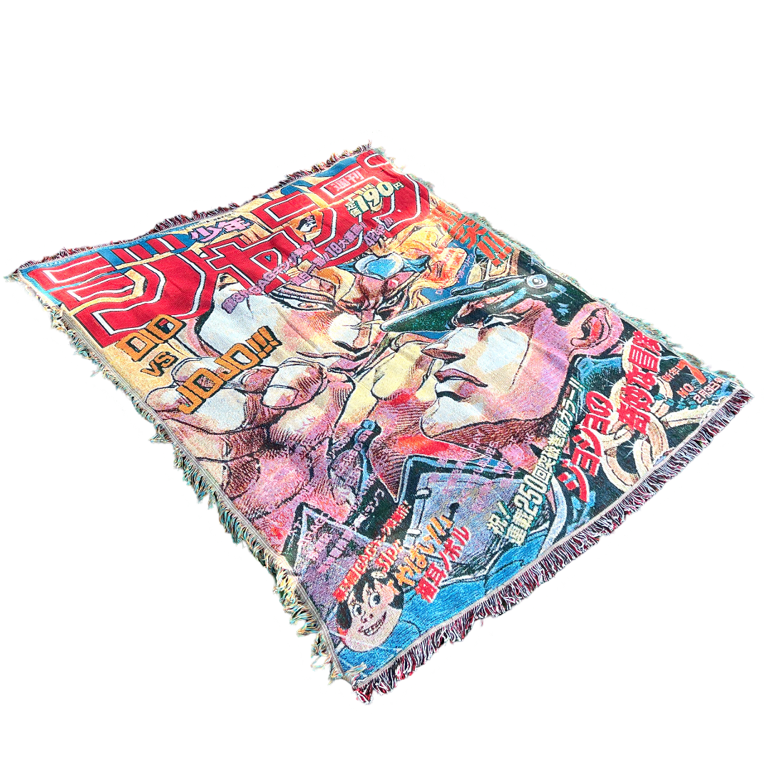 Alternative view of Vintage Bizarre Fight Tapestry