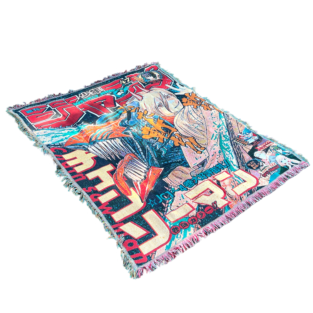 Alternative view of Vintage Chainsaw Tapestry