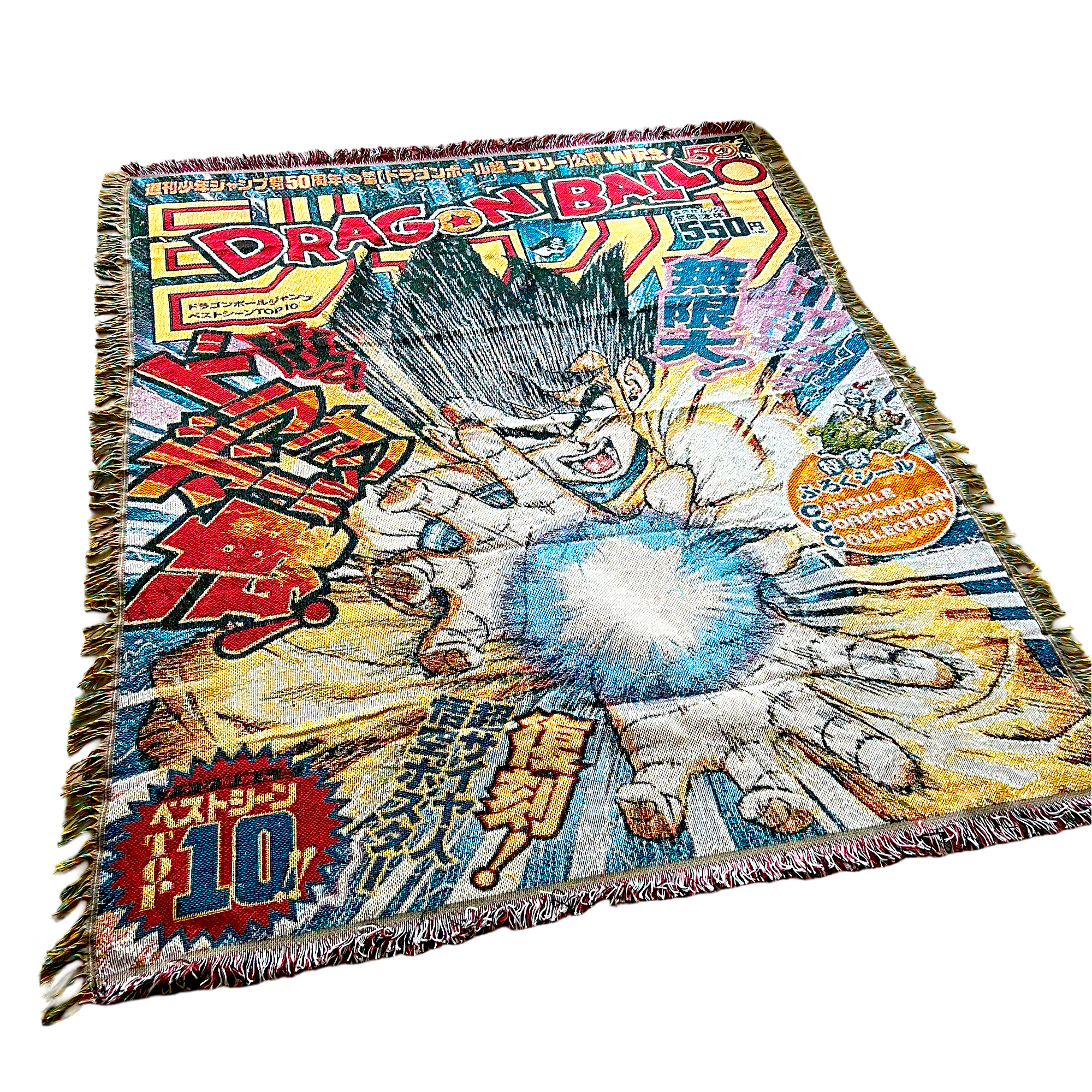 Alternative view of Vintage Dragon Manga Tapestry