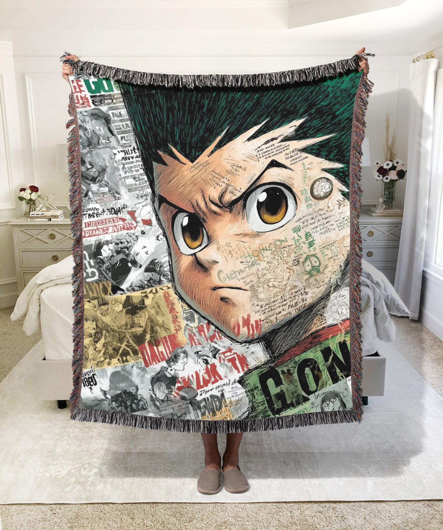 Vintage Hunter X Hunter Tapestry