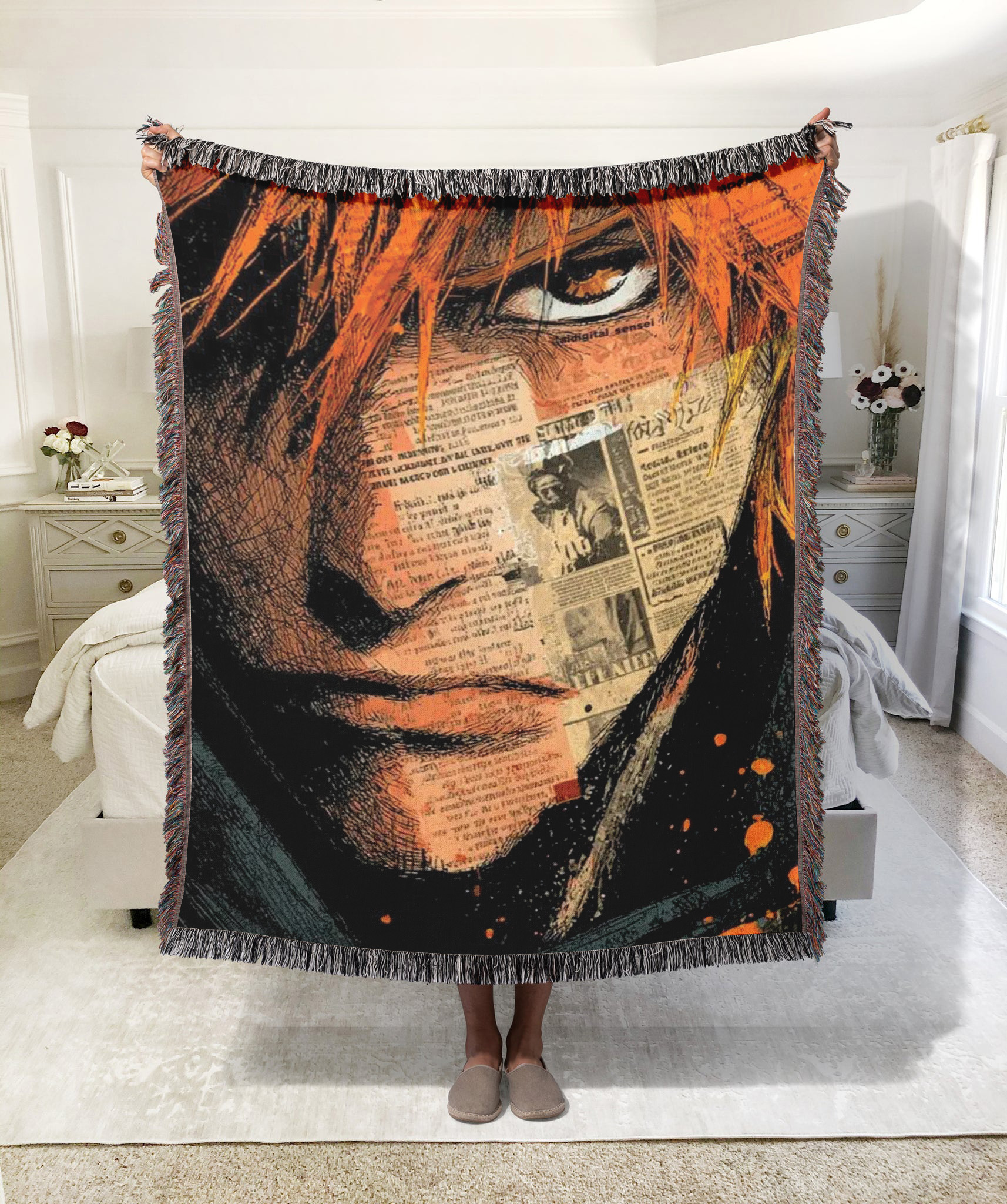Vintage Ichigo Kurosaki Tapestry