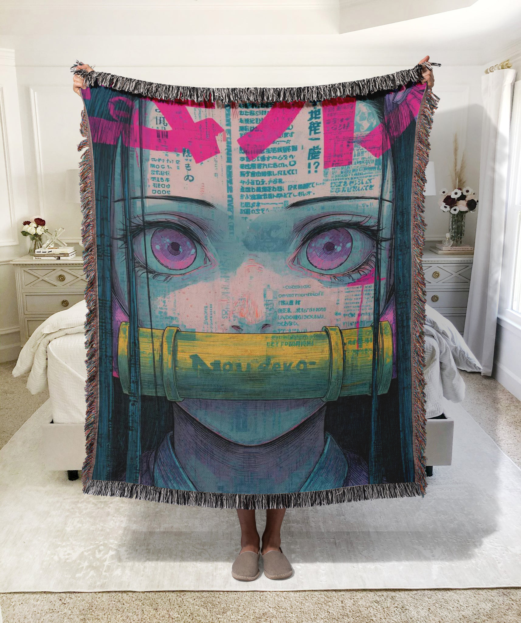 Vintage Nezuko Tapestry