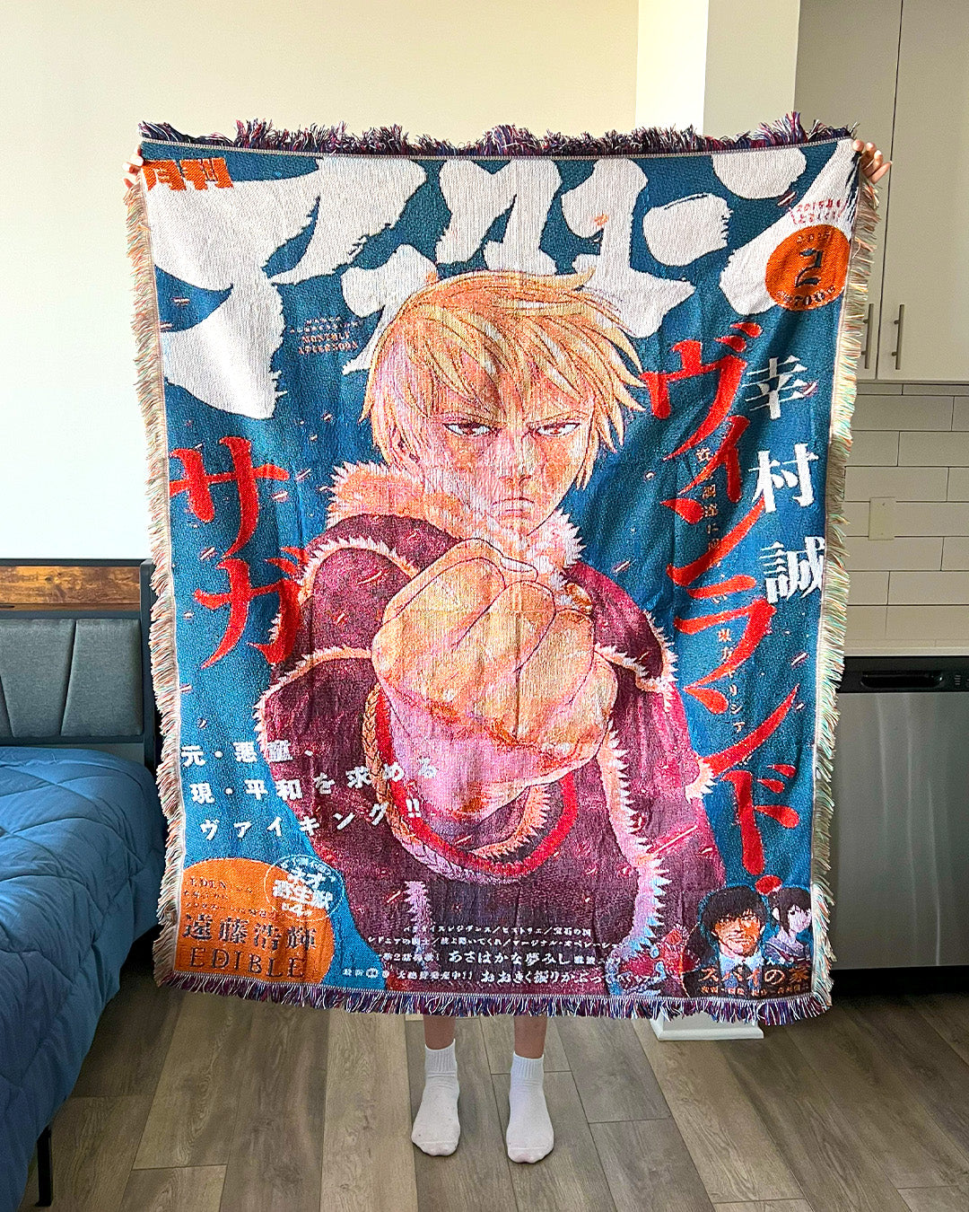 Alternative view of Vintage Viking Tapestry