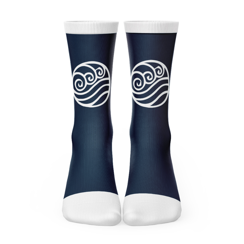 Waterbenders Avatar Premium Socks