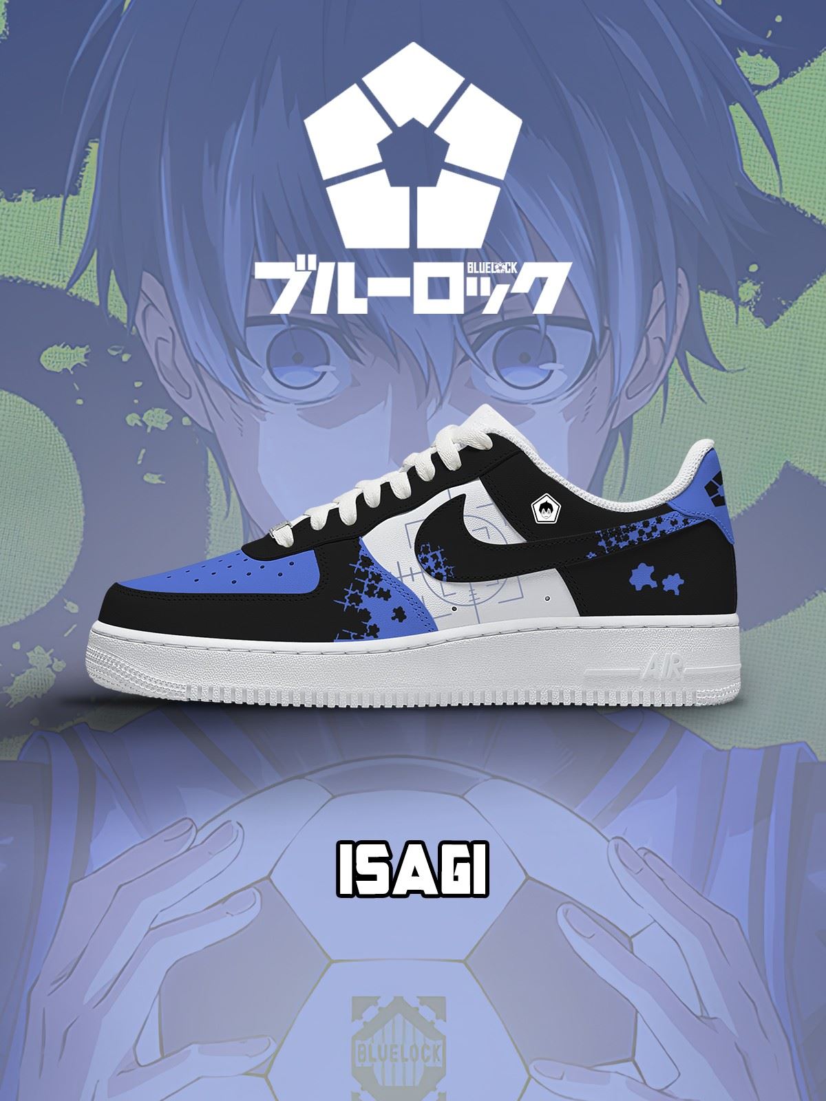Yoichi Isagi No.1 Custom Sneakers