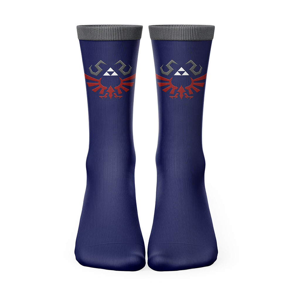 Zelda Shield Style Zelda Socks