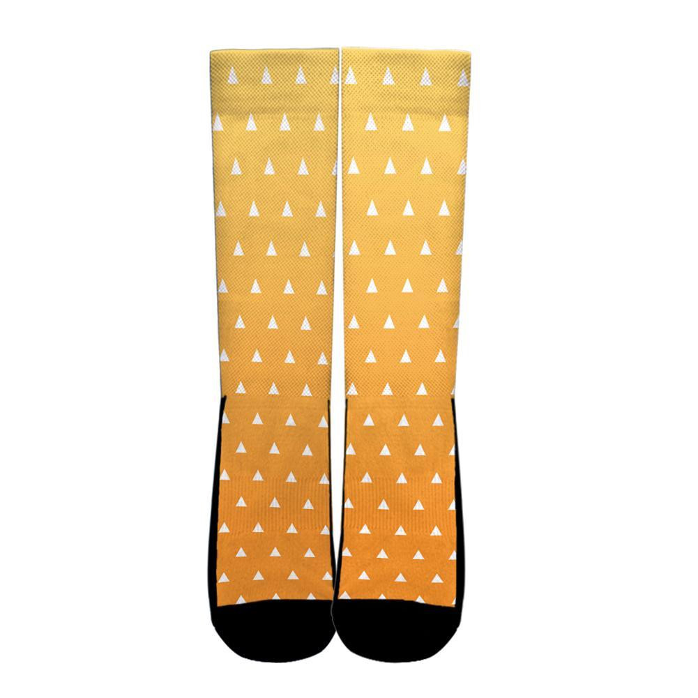 Zenitsu Agatsuma Socks Demon Slayer Uniform Anime Socks