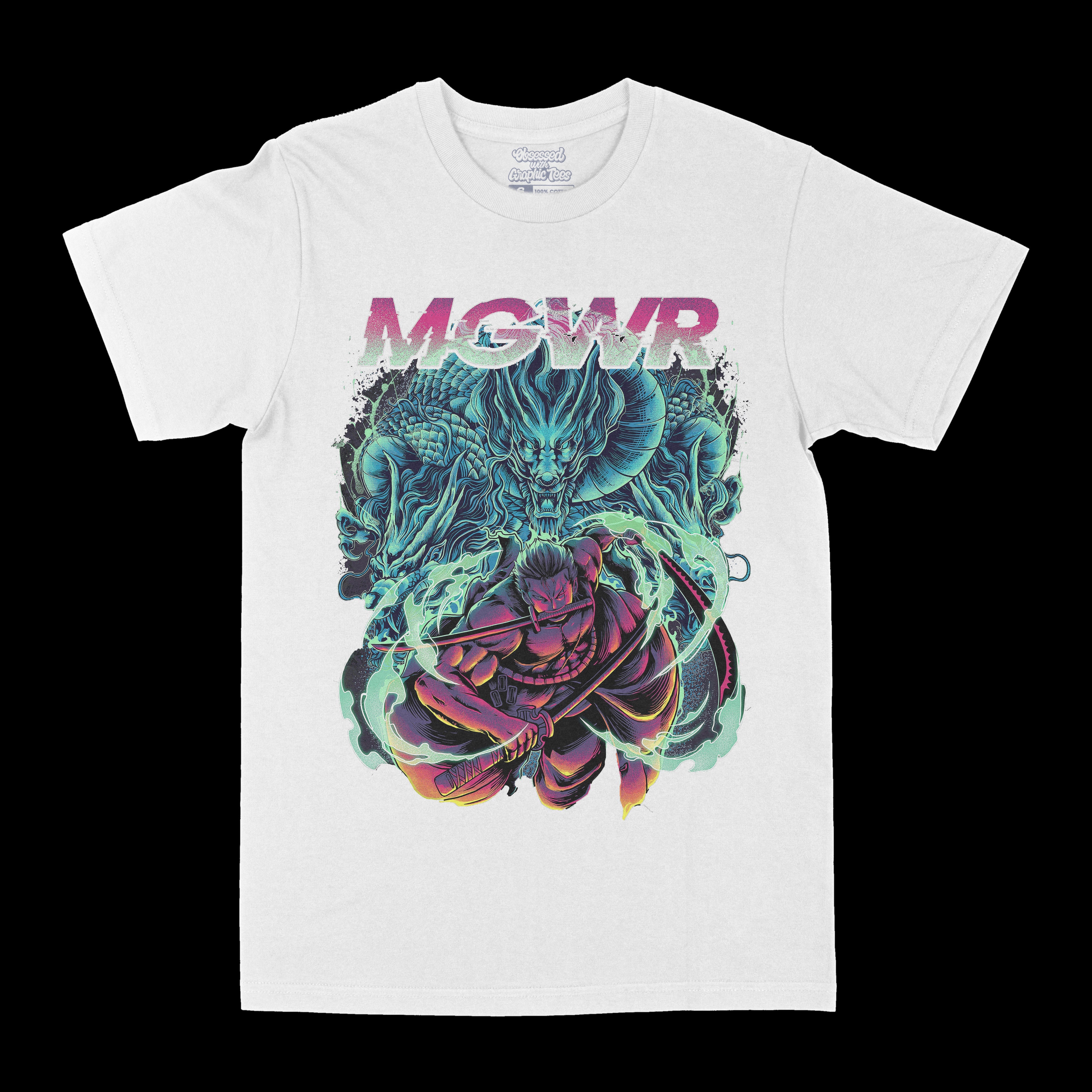 Alternative view of Zoro 3 Sword Style Graphic Tee