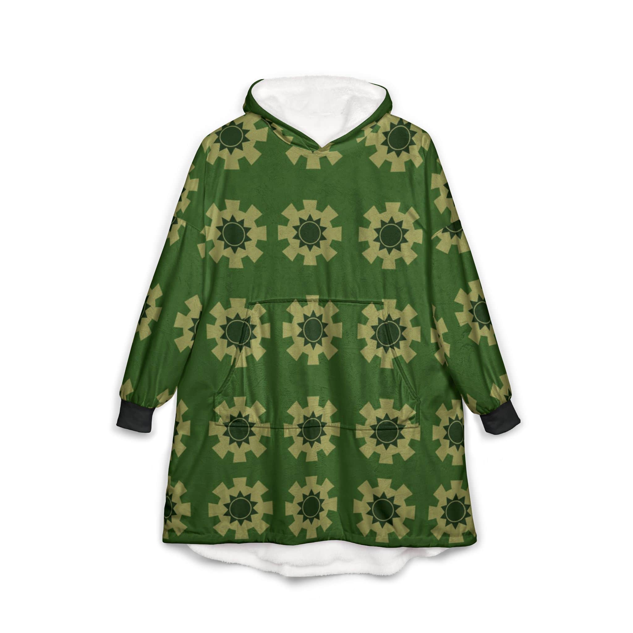 Zoro Kimono Op Pattern Blanket Hoodie